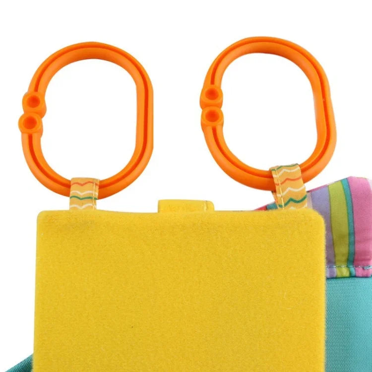 Jouet en Peluche Miroir Rétroviseur Arrière de Siège Auto Bébé, Miroir Poisson 35 x 23.5 cm, Miroir Ours Brun 35 x 23.5 cm, Miroir Pingouin 35 x 23.5 cm