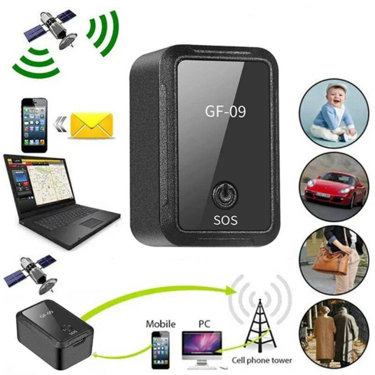 Traceur GPS Portable de Voiture GF09 pour Enfants et Animaux Domestiques Anti-Perte, GF09