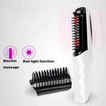 Peigne de massage électrique, Masseur de tête, Peigne de soin pour cheveux longs et raides