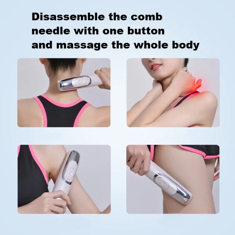 Peigne de massage électrique, Masseur de tête, Peigne de soin pour cheveux longs et raides