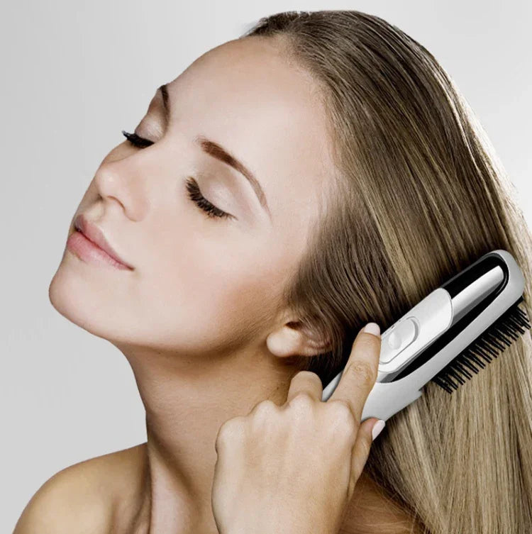 Peigne de massage électrique, Masseur de tête, Peigne de soin pour cheveux longs et raides