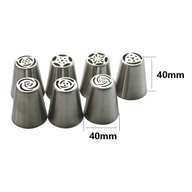 13 pièces / ensemble de douilles à pâtisserie coupleur, kits d'embouts de glaçage en acier inoxydable, fleurs de rose, crème, ustensiles de cuisson, 13 PCS/ensemble