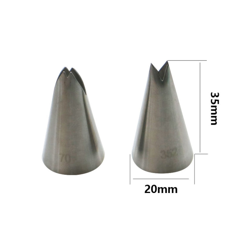 13 pièces / ensemble de douilles à pâtisserie coupleur, kits d'embouts de glaçage en acier inoxydable, fleurs de rose, crème, ustensiles de cuisson, 13 PCS/ensemble
