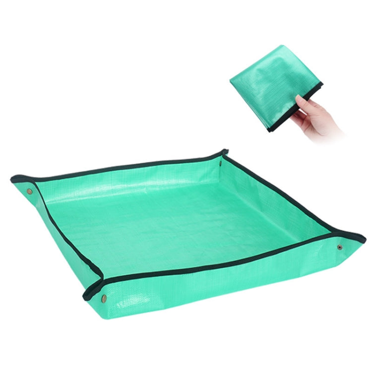 Tapis d'opération de jardinage PE 68x68cm pour la maison, tapis imperméable pour changer les pots de plantes vertes, mélanger la terre, tapis de fleurs, 68x68cm