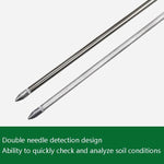 Détecteur de sol 3 en 1 Testeur de valeur PH intensité lumineuse Stylo testeur d'humidité sèche du sol à tête ronde, 3 en 1