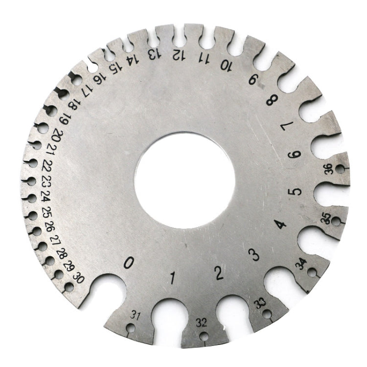 Jauge de fil en acier inoxydable Modèle Règle d'inspection de soudure Règle d'épaisseur Jauge de soudure de fil, Jauge de soudure de fil