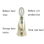 Peigne RF pour la pousse des cheveux Contrôle du sébum du cuir chevelu et Masseur anti-chute de cheveux, Manuel en anglais