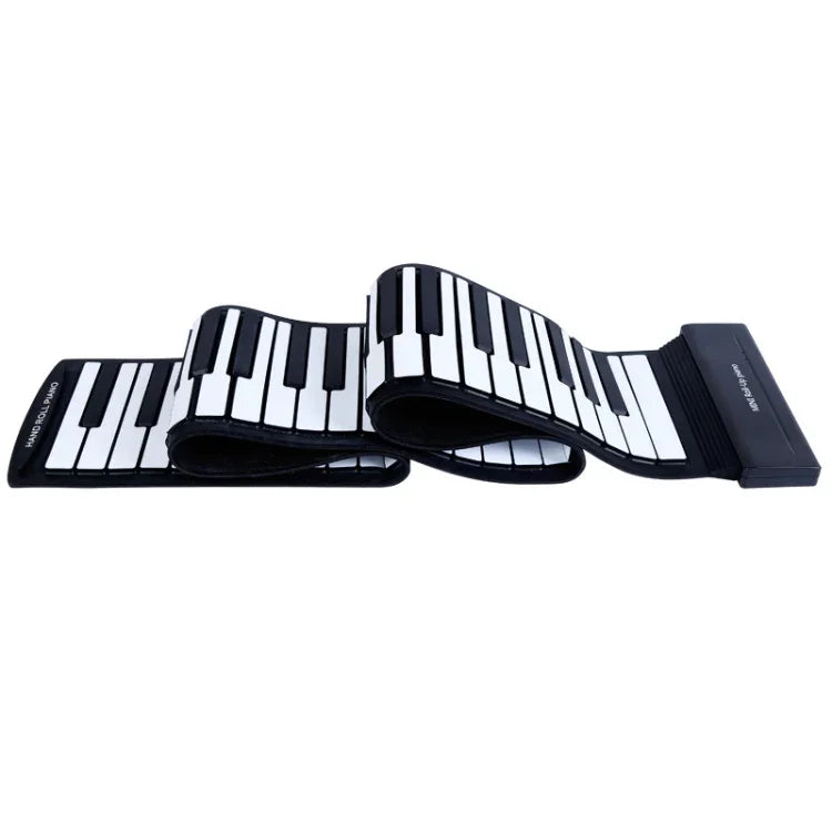 Piano électronique pliable MIDI88 à 88 touches, fabriqué à la main, avec clavier MIDI virtuel professionnel et fonction de simulation. Piano électronique portable et pliable.