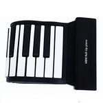 Piano électronique pliable MIDI88 à 88 touches, fabriqué à la main, avec clavier MIDI virtuel professionnel et fonction de simulation. Piano électronique portable et pliable.