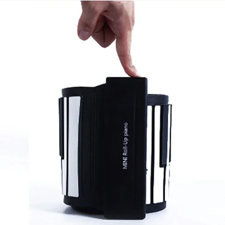 Piano électronique pliable MIDI88 à 88 touches, fabriqué à la main, avec clavier MIDI virtuel professionnel et fonction de simulation. Piano électronique portable et pliable.