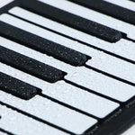 Piano électronique pliable MIDI88 à 88 touches, fabriqué à la main, avec clavier MIDI virtuel professionnel et fonction de simulation. Piano électronique portable et pliable.