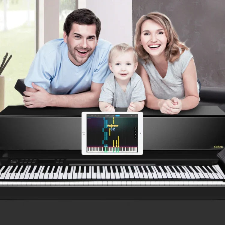 Piano électronique pliable MIDI88 à 88 touches, fabriqué à la main, avec clavier MIDI virtuel professionnel et fonction de simulation. Piano électronique portable et pliable.