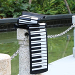 Piano électronique pliable MIDI88 à 88 touches, fabriqué à la main, avec clavier MIDI virtuel professionnel et fonction de simulation. Piano électronique portable et pliable.