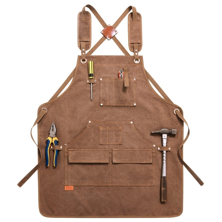 Tablier en toile Barbier Torréfaction Café Jardinage Menuiserie Vêtements de travail Homme et Femme, Modèles Adultes, Pour enfants 47cm, Pour enfants 57cm