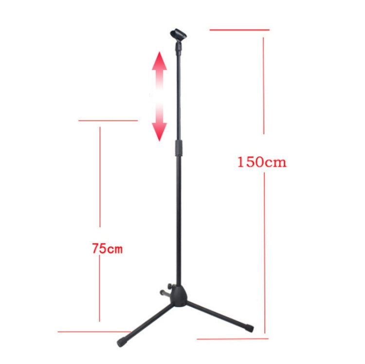Support micro sur pied avec levage, pied de micro de scène, trépied vertical pour performance, ML01, ML02, ML03