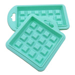 Moule à gaufres en silicone de qualité alimentaire 5 en 1, ensemble de cuisine pour gâteaux, fournitures de pâtisserie, rouge, vert, beige, rose