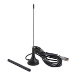 Antenne radio FM domestique Amplificateur de signal TV DTMB Antenne de voiture DVB-T/T2, TV mâle, TV mâle vers femelle