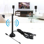 Antenne radio FM domestique Amplificateur de signal TV DTMB Antenne de voiture DVB-T/T2, TV mâle, TV mâle vers femelle