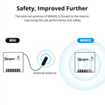 Interrupteur intelligent WIFI Sonoff MINIR2 à double commande, pièces de modification DIY petites