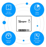 Interrupteur intelligent WIFI Sonoff MINIR2 à double commande, pièces de modification DIY petites