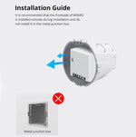 Interrupteur intelligent WIFI Sonoff MINIR2 à double commande, pièces de modification DIY petites
