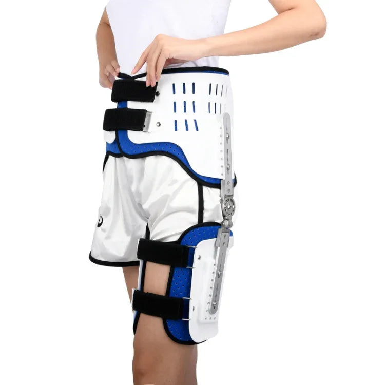 Attelle de fixation de la paraplégie de l'articulation de la hanche Attelle de fracture fémorale, Taille unique gauche, Taille unique droite, Taille unique deux jambes