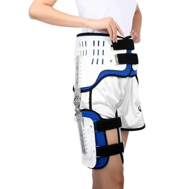 Attelle de fixation de la paraplégie de l'articulation de la hanche Attelle de fracture fémorale, Taille unique gauche, Taille unique droite, Taille unique deux jambes