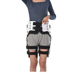 Attelle de fixation de la paraplégie de l'articulation de la hanche Attelle de fracture fémorale, Taille unique gauche, Taille unique droite, Taille unique deux jambes