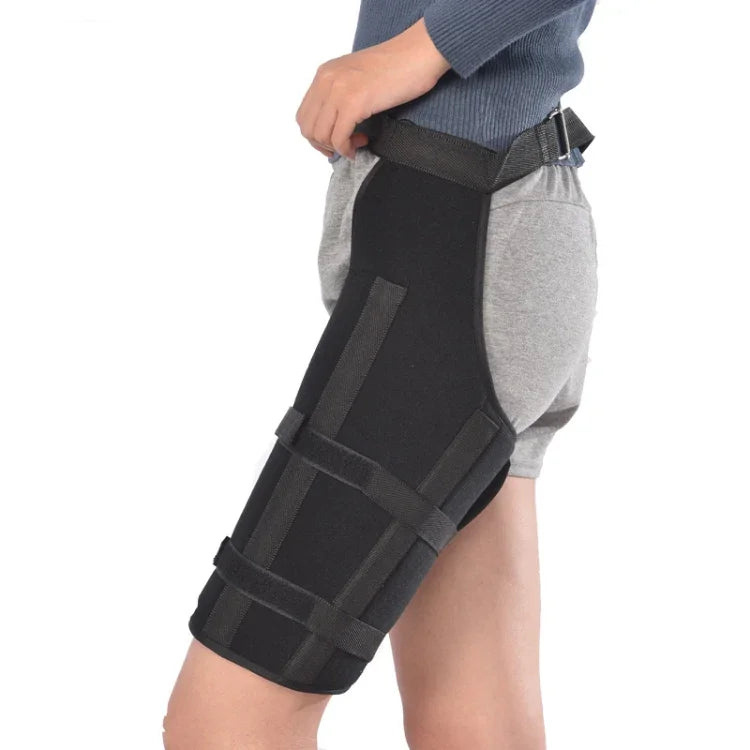 Ceinture de fixation de cuisse adulte Orthèse de fixation externe pour fracture fémorale, S, M, L