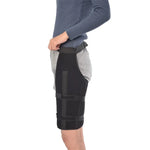 Ceinture de fixation de cuisse adulte Orthèse de fixation externe pour fracture fémorale, S, M, L