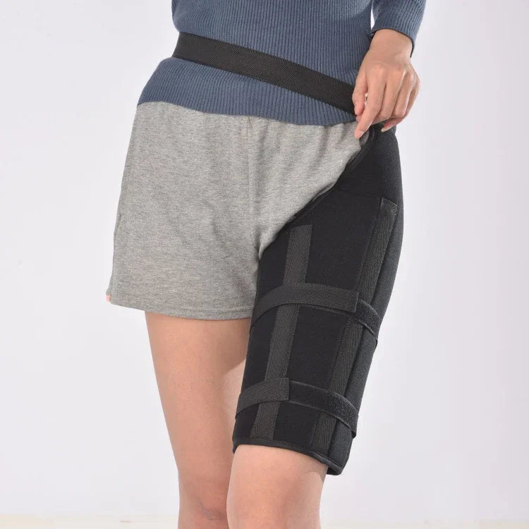 Ceinture de fixation de cuisse adulte Orthèse de fixation externe pour fracture fémorale, S, M, L