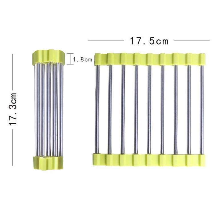 MS-202 Tapis de cuisson antidérapant et anti-brûlure en acier inoxydable pour cuisine à la maison, tapis isolant pliable pour casserole, livraison de couleur aléatoire, MS-202 couleur aléatoire