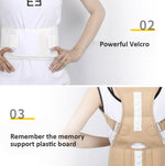 Ceinture de correction de la posture dorsale pour adultes, ceinture de correction de la cyphose, tailles S, M, L, XL, XXL
