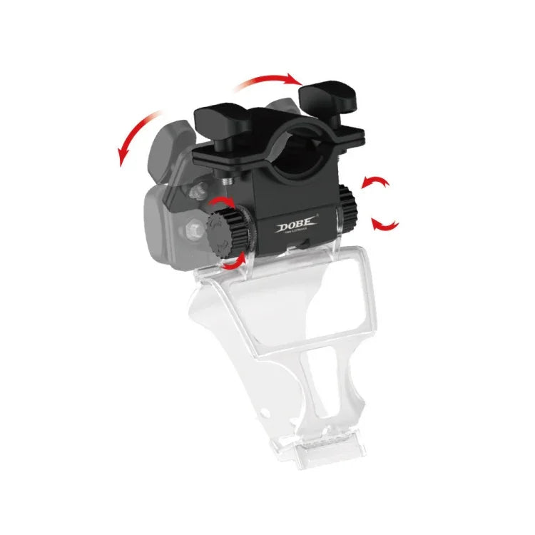 Support de téléphone avec clip de fixation pour manette de jeu PS5 DOBE TP5-0573, TP5-0573