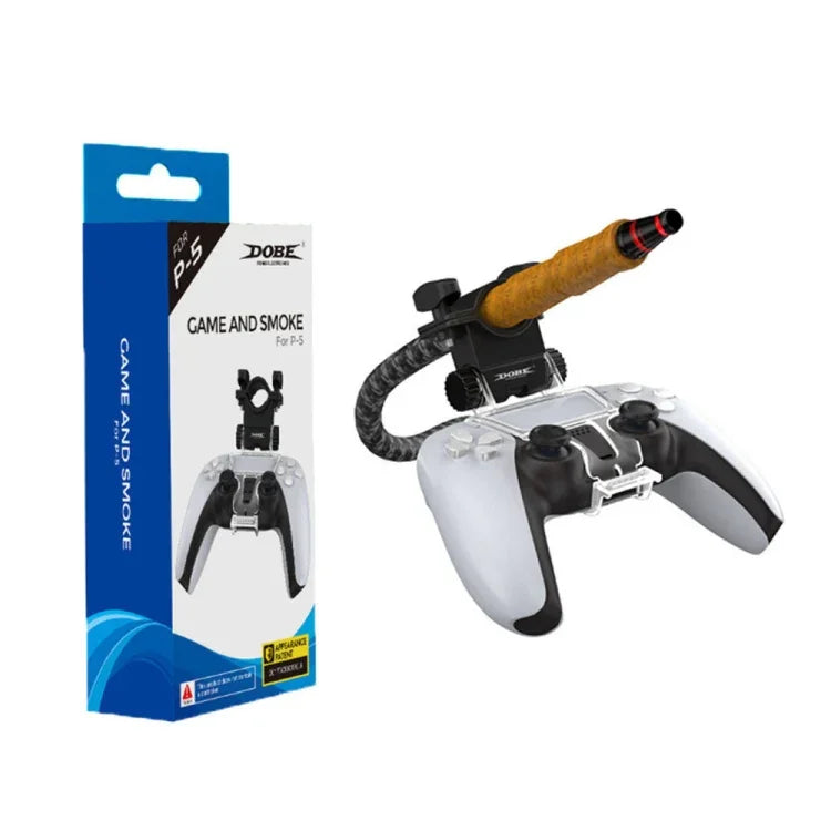 Support de téléphone avec clip de fixation pour manette de jeu PS5 DOBE TP5-0573, TP5-0573