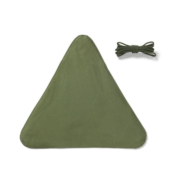 Toile imperméable de tabouret portable triangulaire de camping en plein air