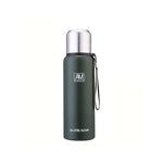 Tasse isotherme en acier inoxydable 304, grande capacité, pour le sport, voyage en extérieur, 500 ml, 750 ml, 1000 ml, 1500 ml