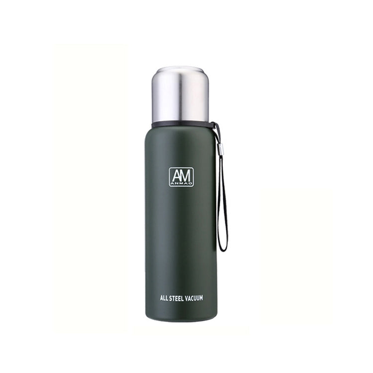 Tasse isotherme en acier inoxydable 304, grande capacité, pour le sport, voyage en extérieur, 500 ml, 750 ml, 1000 ml, 1500 ml