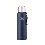 Tasse isotherme en acier inoxydable 304, grande capacité, pour le sport, voyage en extérieur, 500 ml, 750 ml, 1000 ml, 1500 ml
