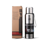Tasse isotherme en acier inoxydable 304, grande capacité, pour le sport, voyage en extérieur, 500 ml, 750 ml, 1000 ml, 1500 ml