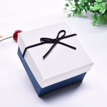 Boîte d'emballage cadeau pour bijoux, bracelets et montres, 9x8.5x5.5cm