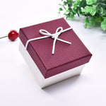 Boîte d'emballage cadeau pour bijoux, bracelets et montres, 9x8.5x5.5cm