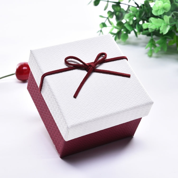 Boîte d'emballage cadeau pour bijoux, bracelets et montres, 9x8.5x5.5cm