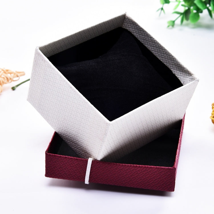 Boîte d'emballage cadeau pour bijoux, bracelets et montres, 9x8.5x5.5cm