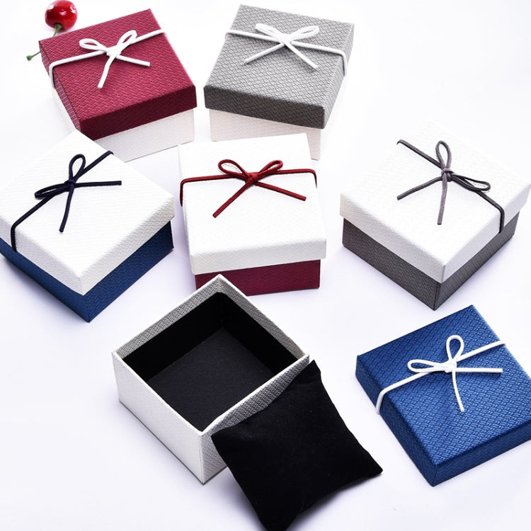Boîte d'emballage cadeau pour bijoux, bracelets et montres, 9x8.5x5.5cm