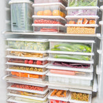 Boîte de conservation pour réfrigérateur, cuisine, empilable, pour fruits congelés, petite, moyenne, grande
