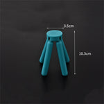 Napperon pliant en forme de croix pour cuisine, tapis isolant en silicone épaissi, dessous de plat, livraison aléatoire des couleurs, livraison aléatoire des couleurs