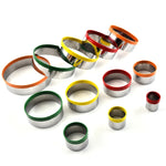 Kit de 12 emporte-pièces en acier inoxydable pour biscuits, emporte-pièces ronds pour fondants, moule à gâteau (12 en 1)