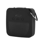 Housse de protection en silicone anti-chute pour stockage audio pour Bose Soundlink Micro, Coque silicone Gris foncé, Coque silicone Orange