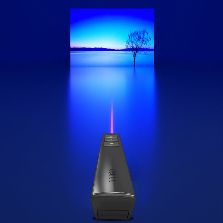 Stylo tourneur de pages laser Deli 2,4 GHz, stylo projecteur de présentation rechargeable, 2802PL (Blanc), 2802PL (Noir), 2802L (Blanc), 2802L (Noir)